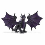 Figurine Dragon des Ténèbres - Dragon Jouet Ultra-réaliste et Durable avec Ailes mobiles - Cadeau pour Garçons et Filles dès 7 ans