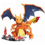 Pokemon Keeppley - Glurak Charizard Figurine En Blocs Original Anime Manga NEU