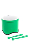 TOCA World Percussion Freestyle 2 Tom Tom (optimal drum for drum circles, schools & kindergartens, made of robust synthetic material, diameter: 9.5", height: 8"), Green