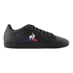 Le Coq Sportif Mixte Courtset_2 Basket, Triple Black, 45 EU