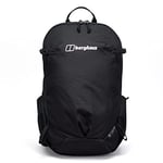 Berghaus Unisex 24/7 Backpack 15 Litre, Comfortable Fit, Durable Design, Rucksack for Men and Women, Black, 15 Litres