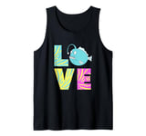 Angler Fish Deep Sea Monster Love Anglerfish Tank Top