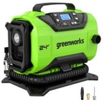 Greenworks G24IN Luftkompressor 24V - uten batteri og lader