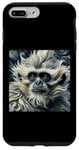 Coque pour iPhone 7 Plus/8 Plus Vincent Van Gogh Chemise Singe Vangogh Singe Argent Gibbon Art