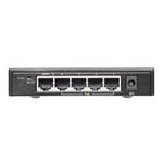 Plexgear Gigabitswitch med POE+ 5-portar