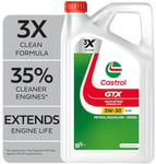 Castrol GTX 5W-30 A5/B5 Engine Oil 5L, White