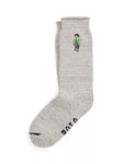 Ralph Lauren Thick Bear Socks, Heather Grey