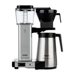 Moccamaster Automatic Thermo kaffemaskine, Polished Silver