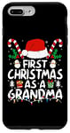 iPhone 7 Plus/8 Plus First Christmas As A Grandma Family Matching New Grandmother Case