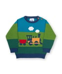 Kite Clothing Boys Full Steam Ahead Jumper - Multicolour Organic Cotton - Size 3-6M