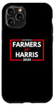 Coque pour iPhone 11 Pro Farmers for Harris 2024 Vote pour l'élection présidentielle Kamala