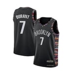 Nba Brooklyn Nets Kevin Durant No.7 Basket port Jersey Vuxna barn fotboll Tröjor XL