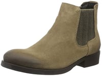 Tommy Jeans Femme A1385vive 12b Bottines Chelsea, Marron DK Taupe 259, 38 EU