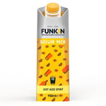 Funkin Sour Mix Pre-Batched Just Add Spirit 6 x 1ltr