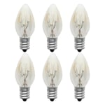 10 st E12 glödlampa 220v-240v 10w C7 glödlampa - varmvit glödlampa Glödlampa/glödtrådslampa vardagsrum