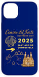 Coque pour iPhone 14 Plus Camino Del Norte 2025 Saint-Jacques-de-Compostelle