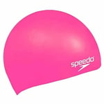 Speedo Childrens Unisex Small Graphic Print Pink Kids Silicon Swimming Cap 8 70990A657 - One Size