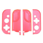 Coque Plastique De Protection Pour Nintendo Switch + Joycon - Rouge Rose