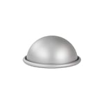 PME Petit moule à gâteau hémisphère en aluminium anodisé argenté