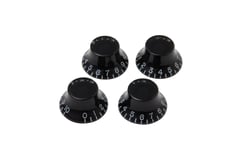 GIBSON ACCESSORIES Gibson Gear Top Hat Knobs (Black) (4 pcs.)