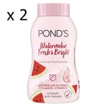 2 x PONDS WATERMELON POWDER 50g Oil Spot Blemish Control Uv Protection Body Face