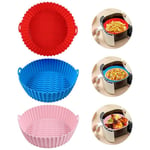 3-Pack Fryer Silicone Pot Basket Air Fryer Accessories for 3QT to 5QT N6I35267