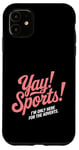 Coque pour iPhone 11 Big Game Super Publicités Football Ironic Sports Publicités