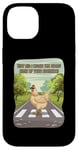 Coque pour iPhone 14 Chicken Funny Why Did I Cross The Road No of Your Business