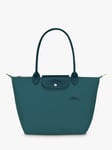 Longchamp Le Pliage Green Recycled Canvas Small Tote Bag