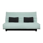 Banquette clic clac 2 places - Vert - ReVEUR - Dunlopillo