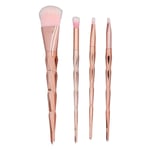 Face Paint Stencil Set Rose Gold Makeup Brushes DIY Face Painting Kit For Pa TPG