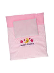 Johntoy Baby Rose Doll Blanket and Pillow Set