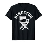 Movie Director Chair Film Making Filmmaker Funny Gift T-Shirt