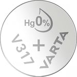 Sølv-Oksid Batteri SR62 | 1.55 V DC | 8 mAh | 1-Pakke | Klokke | Sølv