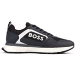 Boss Mens Jonah Run Trainers - Blue material_polyester - Size UK 10