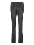 Slim Pinstripe Trousers Black Filippa K