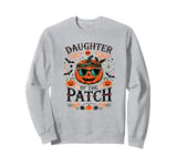 Funny Daughter of the Halloween Pumpkin Patch Sweatshirt