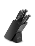 Lion Sabatier Knife Block Incl. Knives Mon Bloc 6-Pack Svart