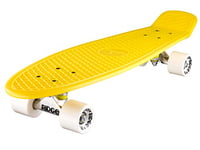 Ridge Big Brother Retro 27 Mini cruiser skateboard complet Jaune/Blanc - 69 cm