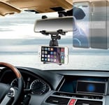 Car rear view mirror bracket for HTC Desire 22 Pro Smartphone Holder mount