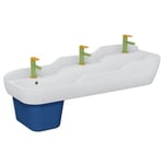 Lavabo pour enfant VITRA Sento Kids 125 cm 3 hauteurs avec trop-plein