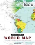 World Map Coloring Book for Stress Relief & Mind Relaxation, Stay Focus Therapy: New Series of Coloring Book for Adults and Grown up, 8.5' x 11' (21.5