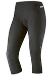 GONSO ladies cycling shorts 3/4 Lecce, Womens, Radhose 3/4 Lecce, Black, 6.5 UK