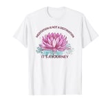 Meditation It’s A Journey Yoga Spiritual Warrior Buddhist T-Shirt