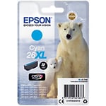 Epson 26XL Original Ink Cartridge C13T26324012 Cyan