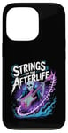 iPhone 13 Pro Strings Of The Afterlife Skeleton Rocker Rock Music Case