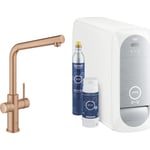 Grohe Blue Home, L-tud, startpakke, børstet warm sunset