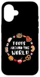 iPhone 16 Foods around the world, Eating international dishes Case