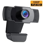 C40 Caméra Web informatique 1080P - Webcam 1080P Full HD Live Streaming Caméra Web pour Vidéo et Enregistrement