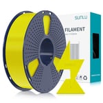 SUNLU Filament PLA Haute Vitesse1.75 mm, Filament PLA pour Imprimante 3D rapide, Conçu pour l'impression à Grande Vitesse, HS-PLA Filament, Précision Dimensionnelle +/- 0.02 mm, 1KG Jaune